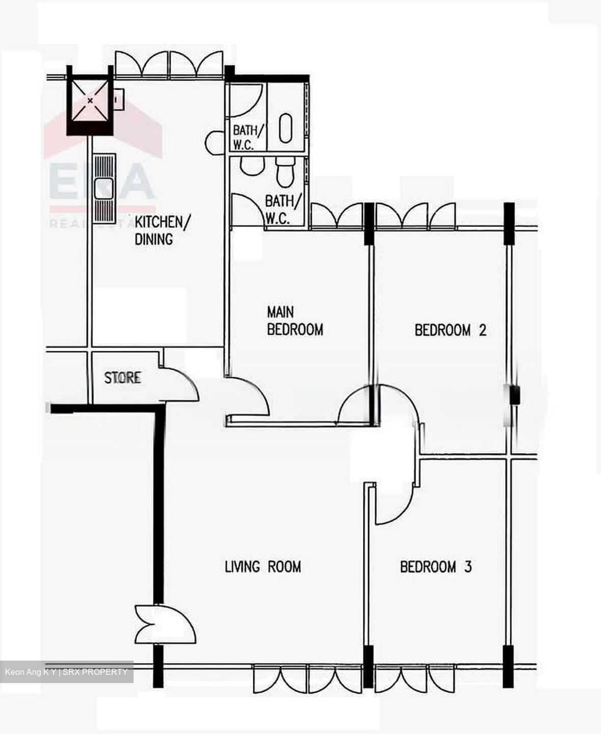Blk 118 Hwi Yoh Ville (Serangoon), HDB 4 Rooms #574782011